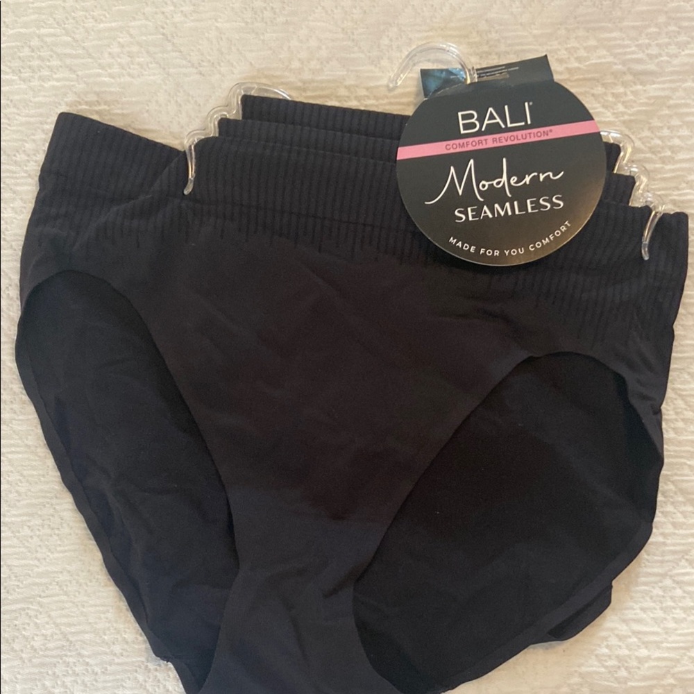 Bali Black Seamless Panties Comfort